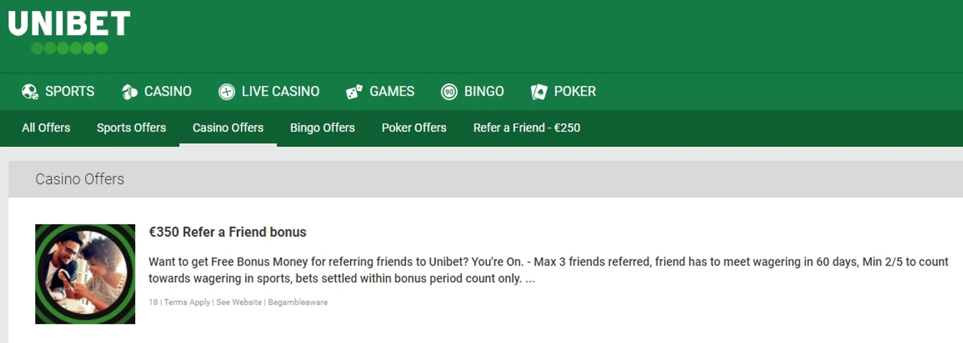 Bônus em poker